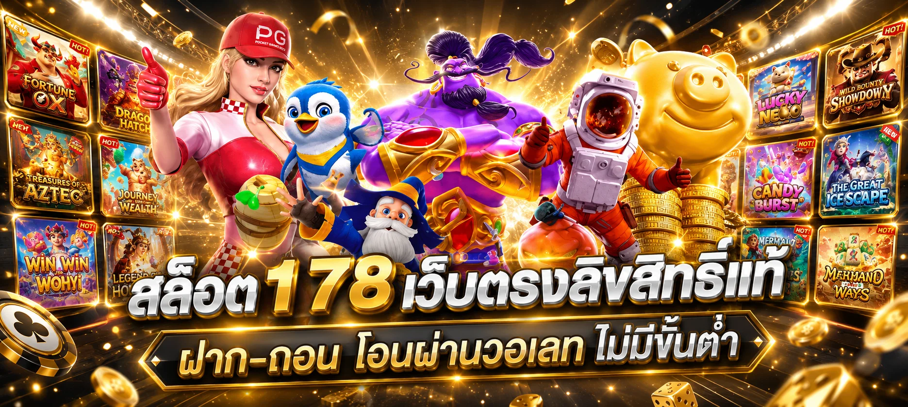 ทดลองเล่นสล็อต PG Slot ฟรี SwichTown ไม่ต้องสมัคร